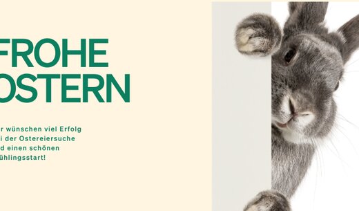 Wir wünschen ...: Frohe Ostern!