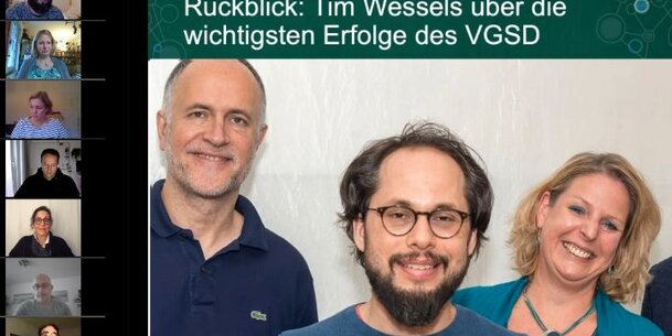 "Bericht des Vorstands" ist online: Neun Aktive berichteten über ihre Arbeit und über die Zukunft des VGSD