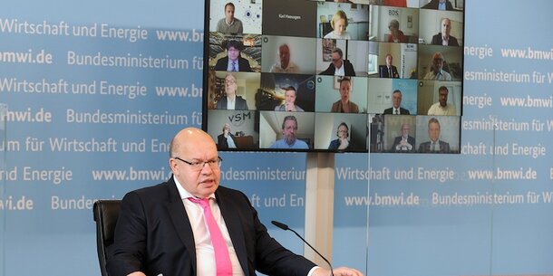 Wirtschaftsgipfel: Ergebnisse der heutigen Viko mit Bundeswirtschaftsminister Altmaier