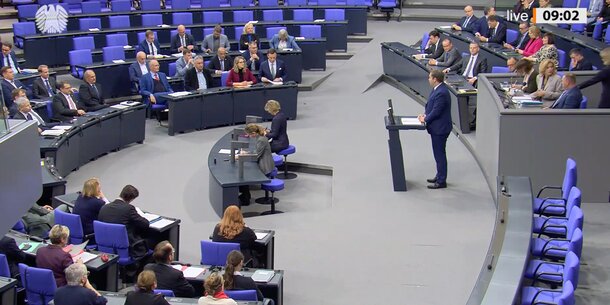 Wer sagt was über den Ausschluss der Selbstständigen?: Bundestagsdebatte über Aktivrente