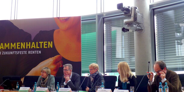 VGSD bei Rentenkonferenz der Grünen