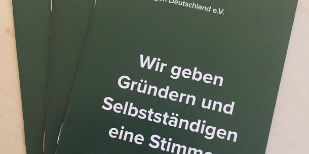 Was der VGSD macht: Jetzt kurz & knapp erklärt in neuer Mini-Broschüre
