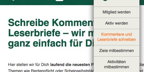 Neuer VGSD-Service: Kommentare und Leserbriefe schreiben leicht gemacht