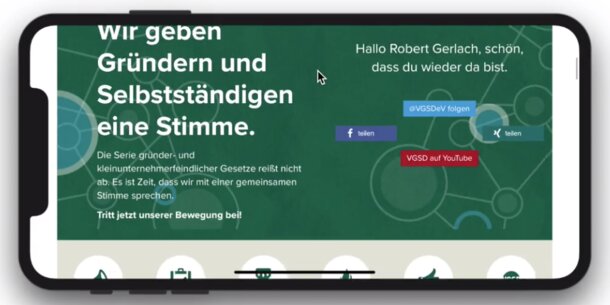 Endlich: VGSD-Website wird responsive