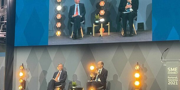 Togetherness + Resilience = Recovery (?): Bericht von der EU-Konferenz 2021 für kleine und mittlere Unternehmen in Slowenien