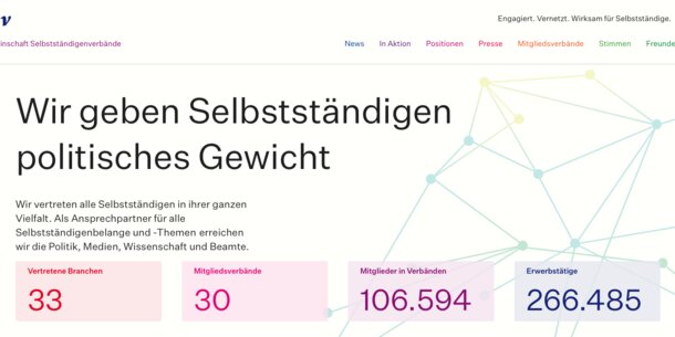 Nächster Meilenstein: Verbändebündnis BAGSV launcht neue Website