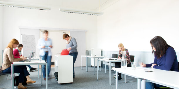 Der Coworking-Space KÖ43 in Ludwigsburg: So arbeitet Frau heute