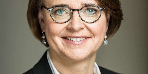 Porträt von Annette Widmann-Mauz - nun doch nicht Gesundheitsministerin