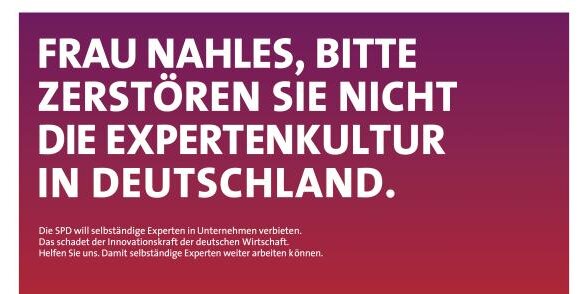 Pressemitteilung: VGSD unterstützt Kampagne Experten-Arbeit-retten.de