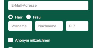 Neues aus der Arbeitsgruppe “Scheinse": 5.000 Mitzeichner / Verbände und Multiplikatoren