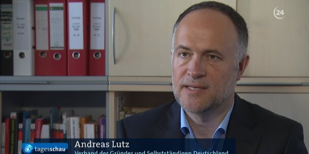 VGSD-Vertreter in Tagesschau - mit Statement zum Rentenkonzept der IG Metall