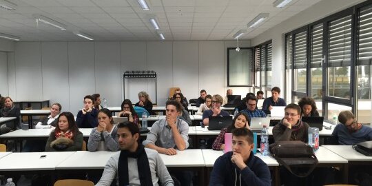 VGSD stellt sich Teilnehmern des Studiengangs „Unternehmertum“ in Karlsruhe vor
