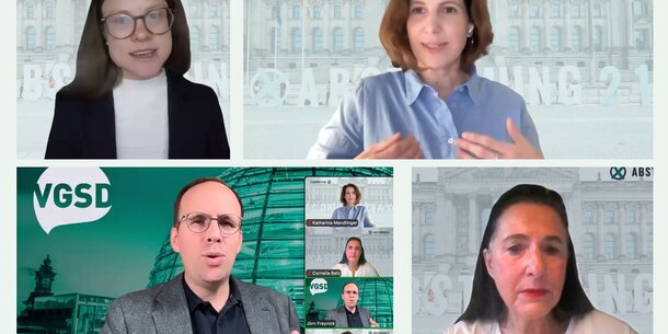 VGSD Politik-Tagebuch 2026: Aktivrente auf Selbstständige ausweiten? VGSD diskutiert in Pro-Contra-Format!