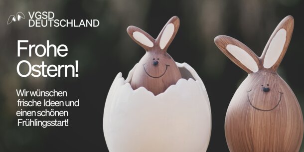 Wir wünschen ...: Frohe Ostern!
