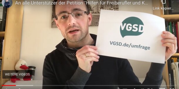 Petitionen zur Corona-Krise, die sich für wirksamere Hilfen für Selbstständige einsetzen