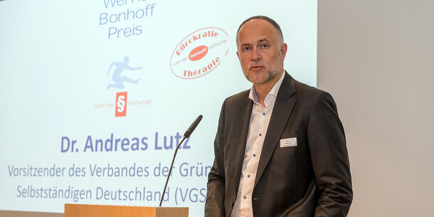 Grußwort des VGSD zur Verleihung des Werner-Bonhoff-Preises 2018