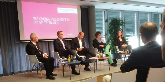 Veranstaltung "Wie gründerfreundlich ist Deutschland" in Berlin - VGSD-Mitglieder berichten