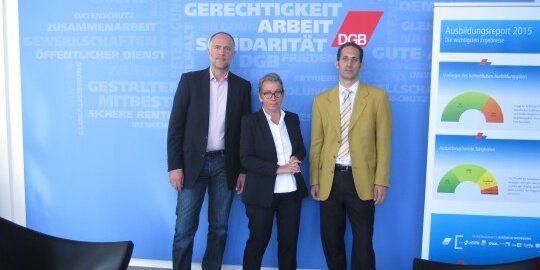 Bericht über das Treffen mit DGB-Chef Reiner Hoffmann