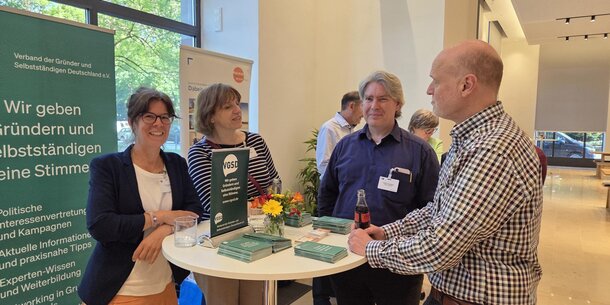 VGSD erneut mit Infotisch dabei: Fünfter Selbstständigentag der IHK München und Oberbayern