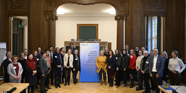 Female Entrepreneurship: VGSD setzt sich vor Ort im Bundeswirtschaftsministerium für faire Rahmenbedingungen und Mutterschutz ein