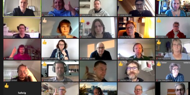 Videokonferenz mit Aktiven des VGSD: Mehr Mitglieder ergeben ein höheres Gewicht in der Politik