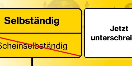 Jetzt Petition für rechtssichere Selbstständigkeit mitzeichnen: Lass uns gemeinsam während der Koalitionsverhandlungen Druck aufbauen