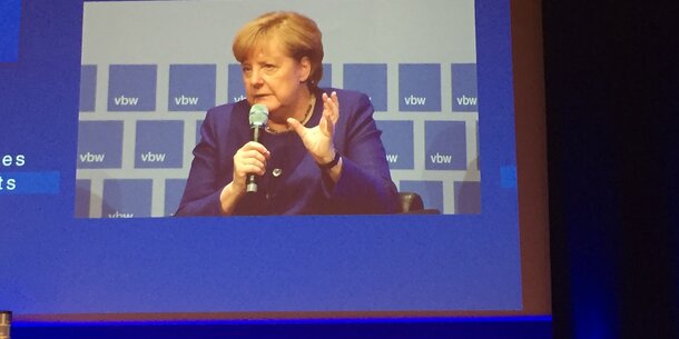 VGSD-Mitglieder bei Wirtschaftsgespräch mit Bundeskanzlerin Merkel