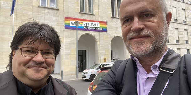 Endlich wieder physische Termine in Berlin: Zu Gast bei Mittelstandsunion sowie im Bundesarbeitsministerium
