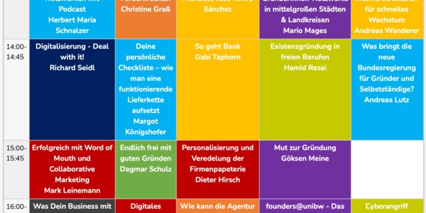 Am 11.11. auf Podium, am 12.11. mit Vortrag: VGSD zu Gast bei virtueller Gründermesse Zzero