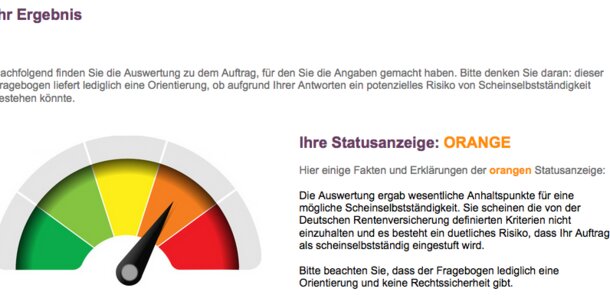 Kostenlos: Scheinselbstständigkeits-Navigator
