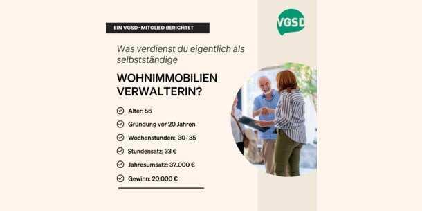 Wie viel verdient eigentlich eine Wohnimmobilienverwalterin?: Susanne K. , 56: "Ich stelle 33 Euro Stundenlohn in Rechnung - und hoffentlich bald mehr."