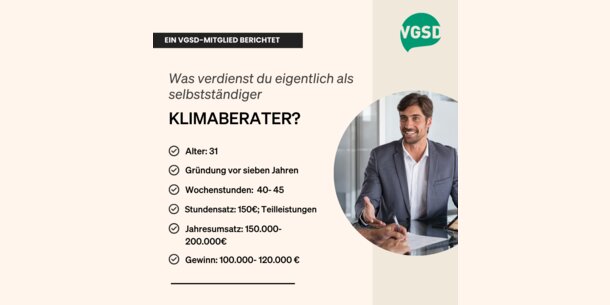 Wie viel verdient eigentlich ein Klimaberater?: Tom K., 32: "Festpreise haben meine Bezahlung im Vergleich zur Arbeit nach Stundensätzen immens erhöht"