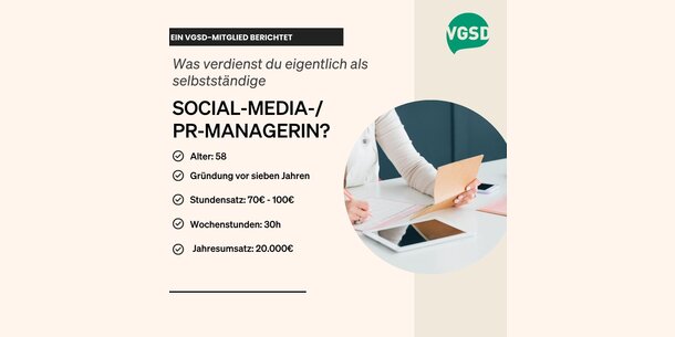 Wieviel verdient eigentlich eine selbstständige Social Media-PR-Managerin?: Christina, 58: "In meiner Branche beherrschen Dumpingpreise den Markt"