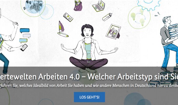 Welcher Arbeitstyp bist Du? – Ergebnisse der Studie „Wertewelten Arbeiten 4.0“