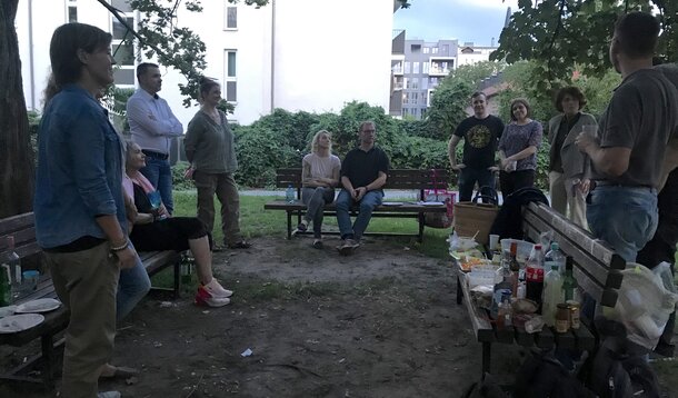 Glühende Gespräche beim dritten VGSD-BYO-Sommergrillen in Berlin