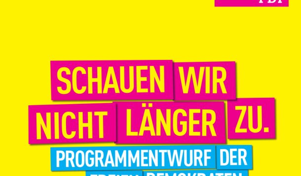 FDP-Programmentwurf greift VGSD-Forderungen auf