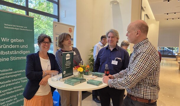 VGSD erneut mit Infotisch dabei: Fünfter Selbstständigentag der IHK München und Oberbayern