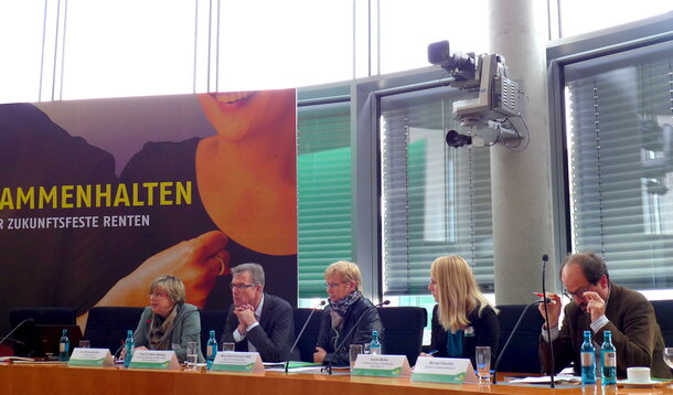 VGSD bei Rentenkonferenz der Grünen