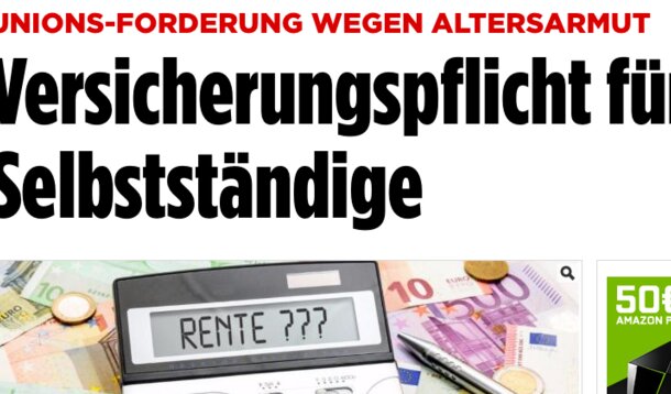 VGSD-News 16.08: CDU/CSU für Altersvorsorgepflicht – Irreführende Äußerungen von Nahles – 18 Jahre Rentenpflicht für alle