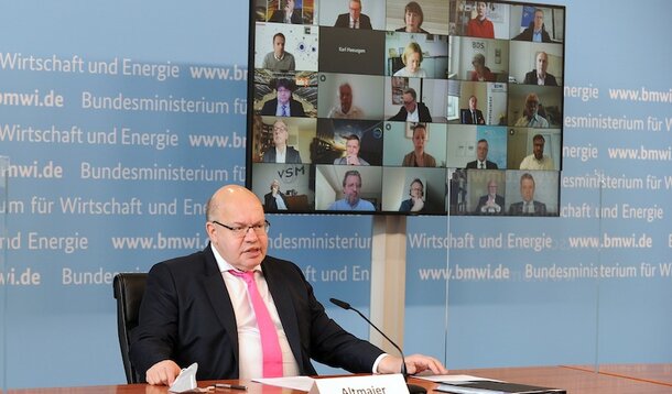 Wirtschaftsgipfel: Ergebnisse der heutigen Viko mit Bundeswirtschaftsminister Altmaier