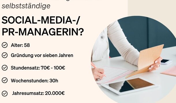 Wieviel verdient eigentlich eine selbstständige Social Media-PR-Managerin?: Christina, 58: "In meiner Branche beherrschen Dumpingpreise den Markt"