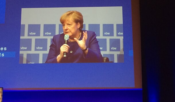 VGSD-Mitglieder bei Wirtschaftsgespräch mit Bundeskanzlerin Merkel