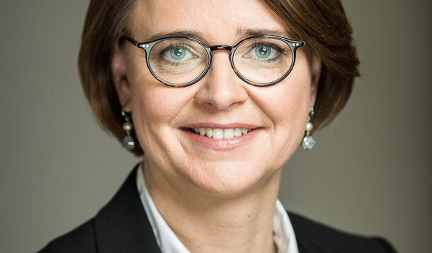 Porträt von Annette Widmann-Mauz - nun doch nicht Gesundheitsministerin