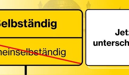 Jetzt Petition für rechtssichere Selbstständigkeit mitzeichnen: Lass uns gemeinsam während der Koalitionsverhandlungen Druck aufbauen