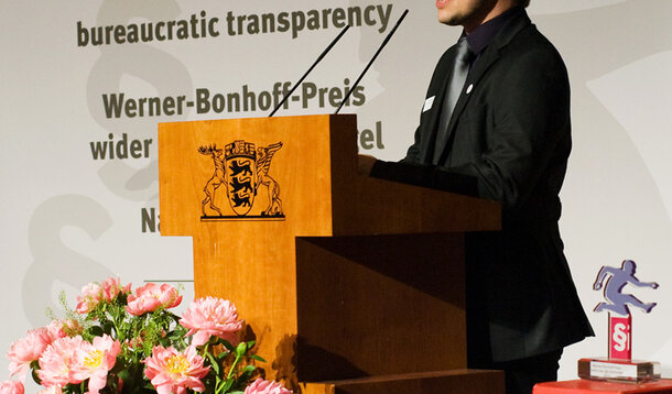 Interview mit Tim Wessels zur Verleihung des Bonhoff-Preises
