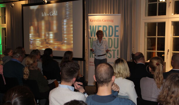 VGSD-Themenabend in Berlin: "Geld-Coaching für Solopreneure" mit einem Vortrag von Dr. Kerstin Gernig