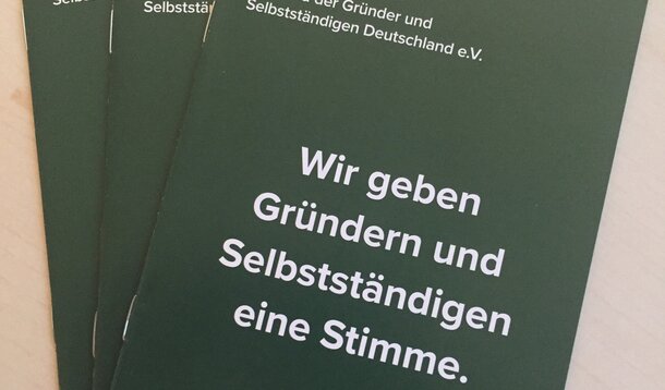 Was der VGSD macht: Jetzt kurz & knapp erklärt in neuer Mini-Broschüre