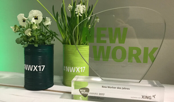 VGSD-Mitglied Christa Weidner mit XING-Preis geehrt