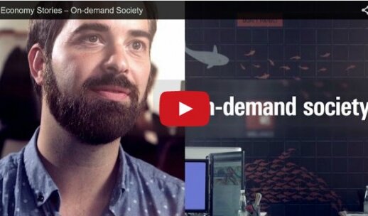 Deutsche Bank porträtiert unser Berliner Mitglied Philipp Hentschel in Video über "On-demand-Society"