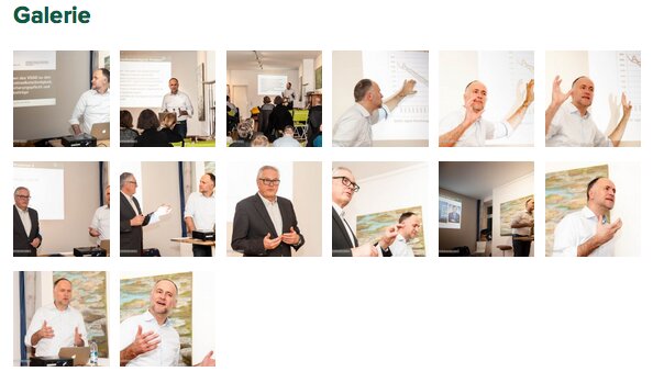 Mehr Platz für Bilder: Ab sofort gibt's beim VGSD Beiträge mit „Galerie“